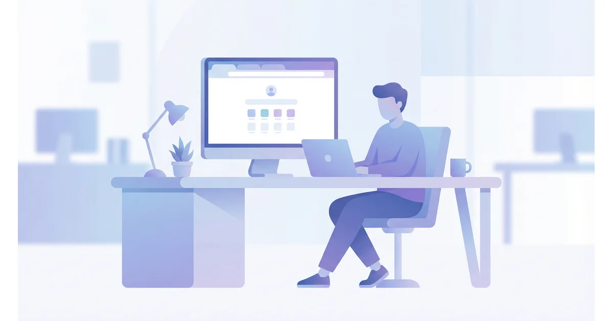 Person configuring Chrome browser start page settings on laptop